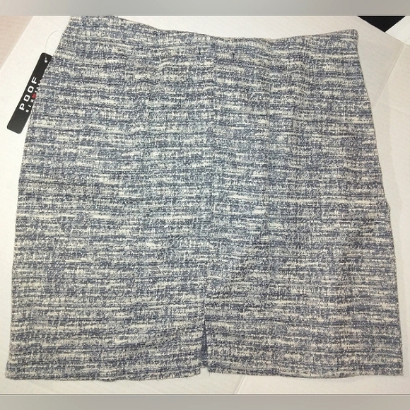 NWT☆POOF!☆NY☆Plus Size 1X Navy Casual/ Dressy 2pc Skirt Top Set☆Made in USA - Picture 2 of 16